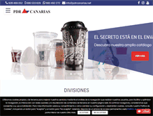 Tablet Screenshot of pdrcanarias.net